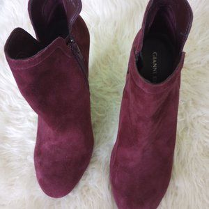 Gianni Bini sued heel boots